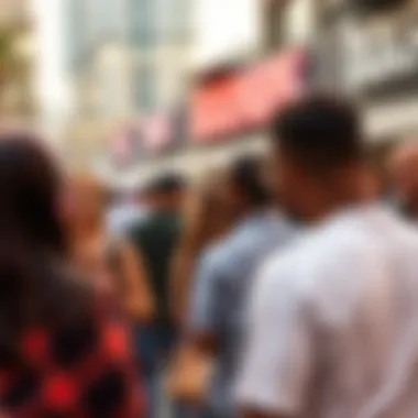 Engaging Community Events at Boxpark Dubai Community event taking place in Boxpark Dubai's lively atmosphere