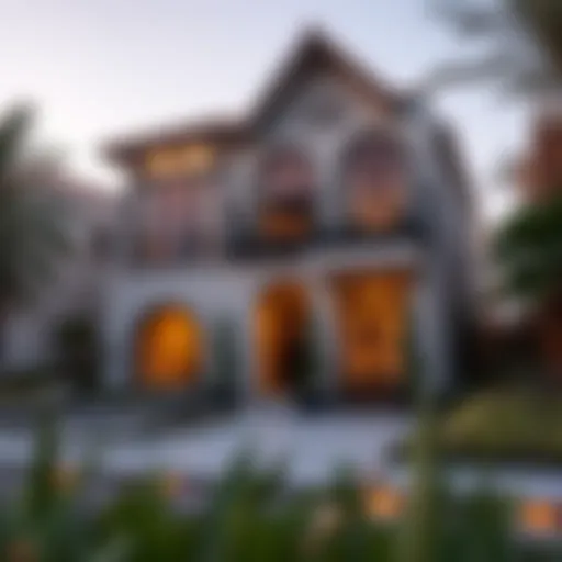 A charming couple's retreat in a scenic Dubai neighborhood.