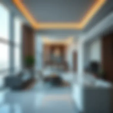 Interior Design of Court Tower Apartments Modern interior design of Court Tower apartments