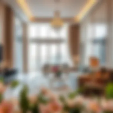 Elegant Apartment Interiors in Sadaf JBR Luxurious apartment interiors in Sadaf JBR