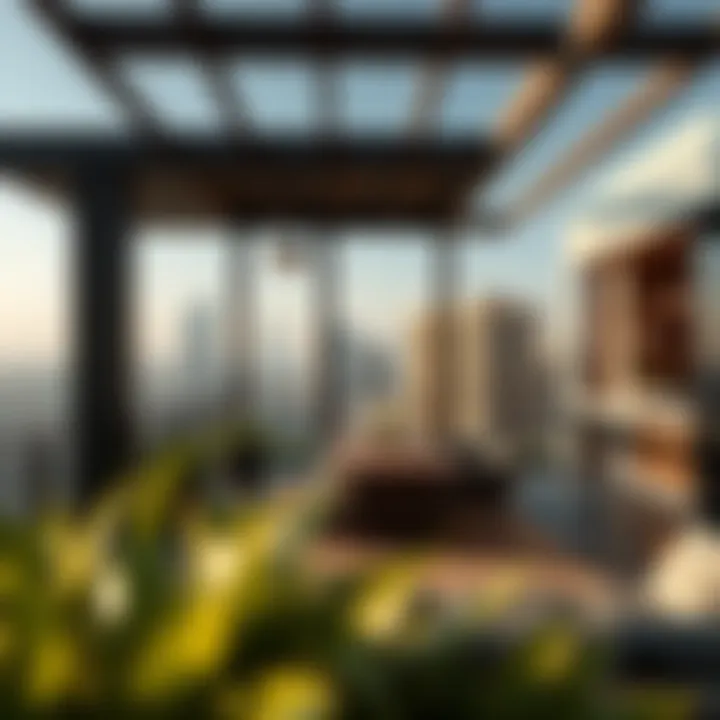 Scenic surroundings showcasing the prime location of Al Raha Loft