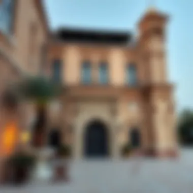 Cultural landmarks showcasing Al Qasimia's heritage