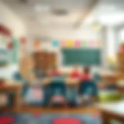 A vibrant classroom environment at Raffles Nursery
