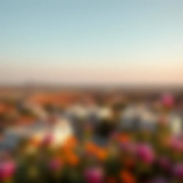 Picturesque surroundings of Emirates Hills