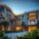 Luxurious exterior view of Vida Residences